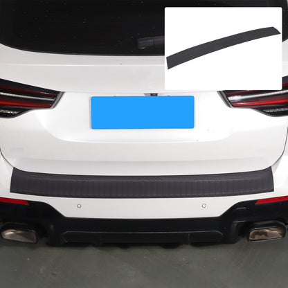TPE Rear Bumper Protector Sill Guard Trim For BMW X3 G01 2018-2024 1