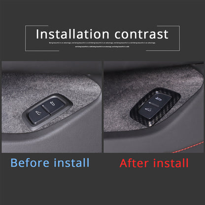 Carbon Fiber ABS Interior Full Decor Cover Trim Kit For Corvette C8 2020-2025 - Styles 11-15 49