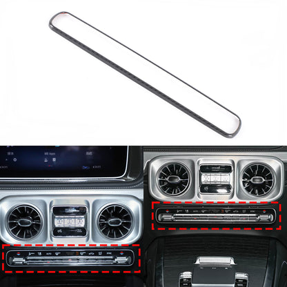 Real Carbon Fiber Air Conditioning Switch Trim For Benz G Class W465 G500 2025+ 1