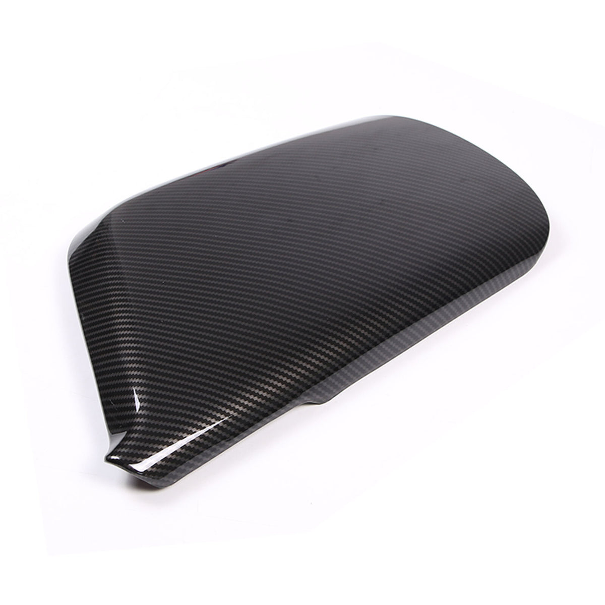 ABS Carbon fiber Center Console Armrest Box Cover Trim For Corvette C7 2014-19 10