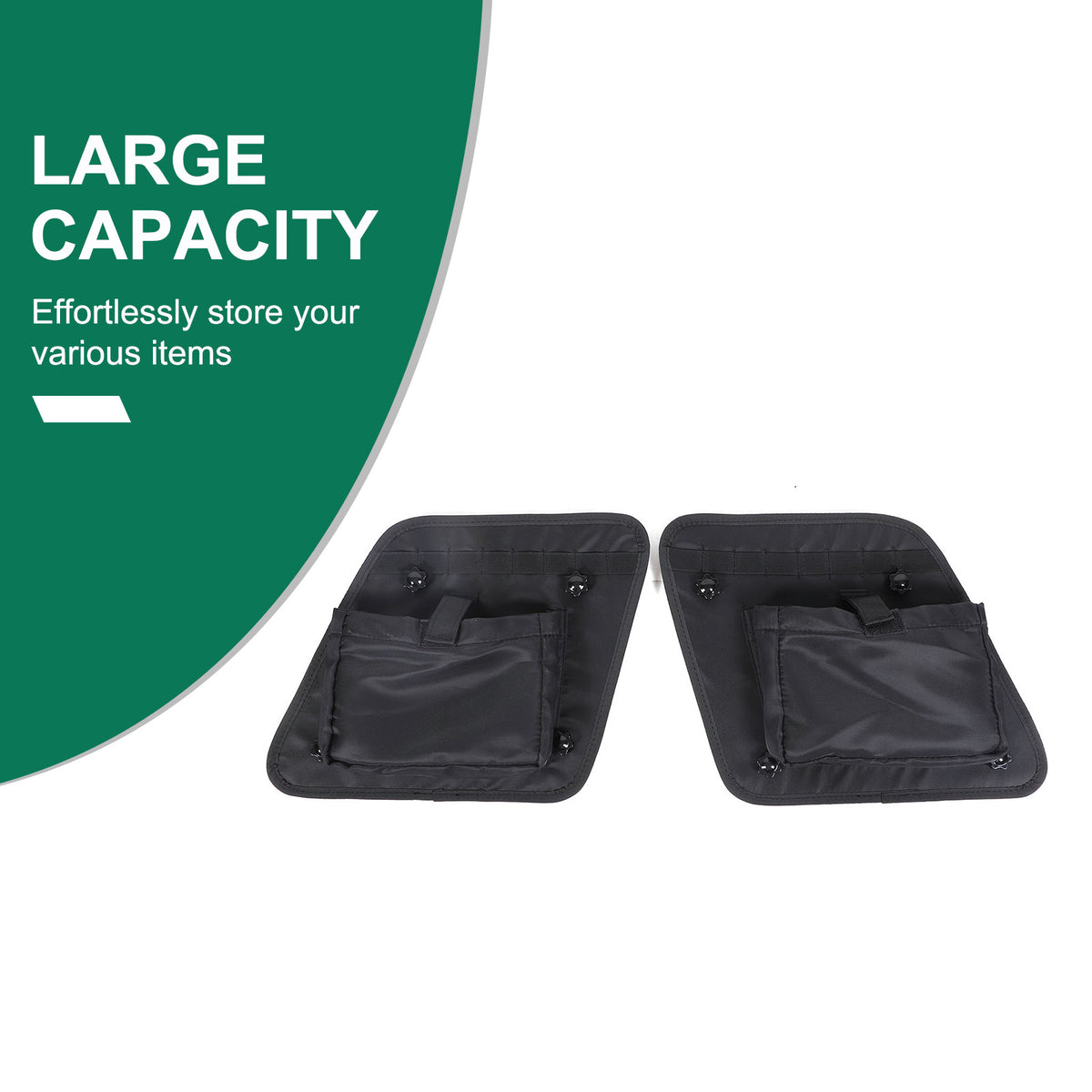 Rear Trunk Anti-roll Window Storage Bag Organizer Oxford For Toyota FJ 2007-2014 16