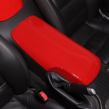 Red Center Console Armrest Box Cover Trim For Corvette C6 2005-2013 US 6