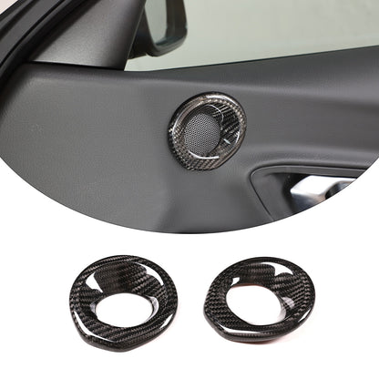 Real Carbon Fiber Full Interior Set Decor Trim Kit For Toyota Supra A90 MK5 19+ 94