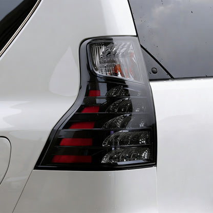 Smoked Black Tail Light Lamp Guard Cover Trim Bezels For Lexus GX460 10-23 US 11