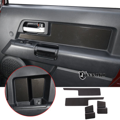 ABS Inner Door Trim Panel Strip Cover Decorate For Toyota FJ Cruiser 2007-2021 7