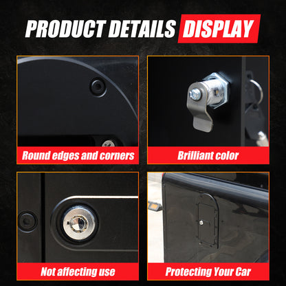Locking Fuel Door Gas Tank Cap Cover Lock Key For LR Defender 90 110 2004-19 14
