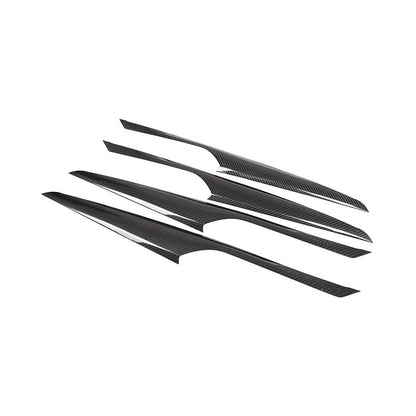 Real Carbon Fiber Center Console Door Panel Trim Set For BMW X3 G01 X4 G02 22-24 15