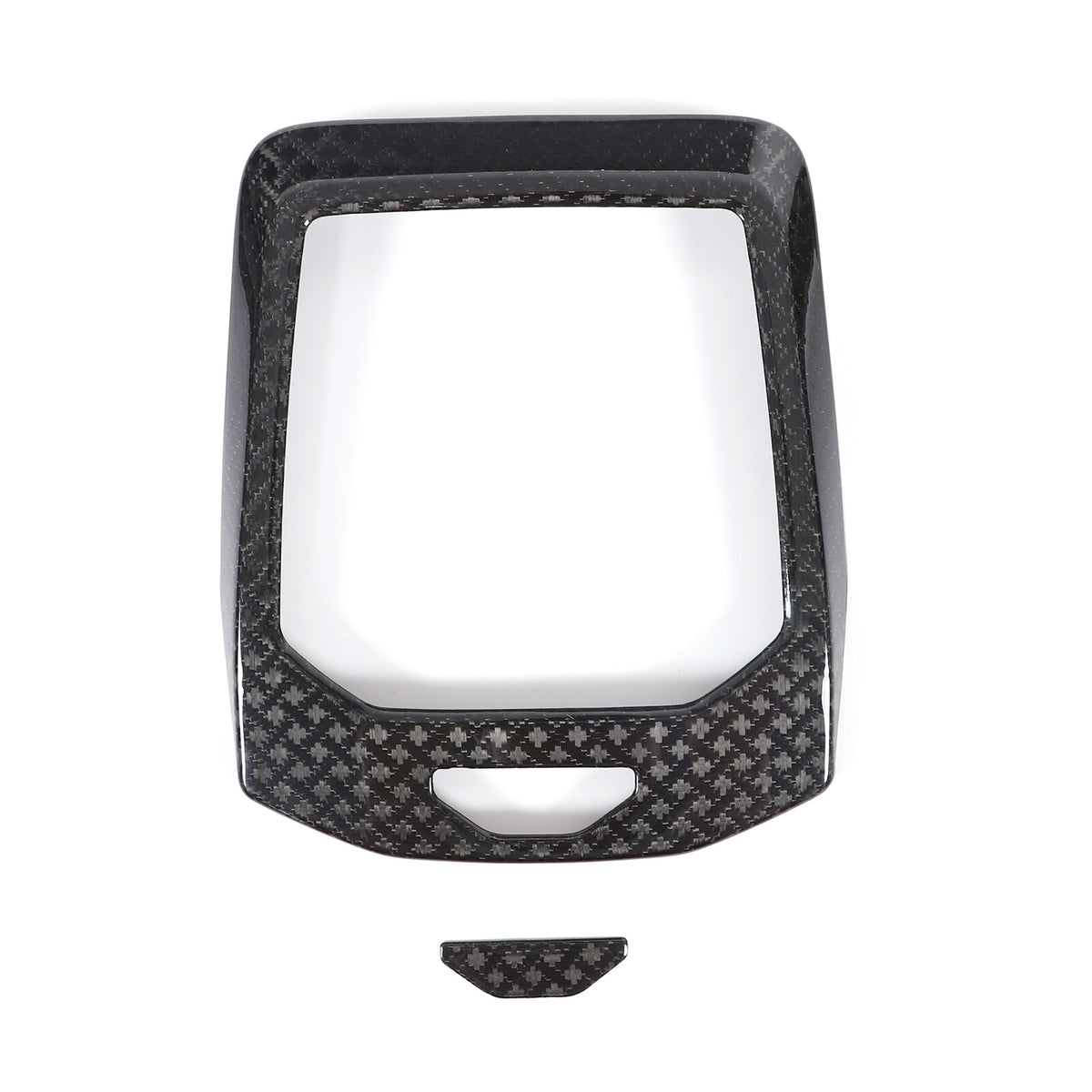 Real Carbon Fiber Center Console Gear Shift Panel Trim For BMW 5 Series G60 24+ 6