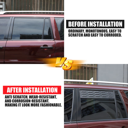 Alloy 2nd Row Alloy Door Window Air Vents Screens For Honda Pilot 2003-2008 22