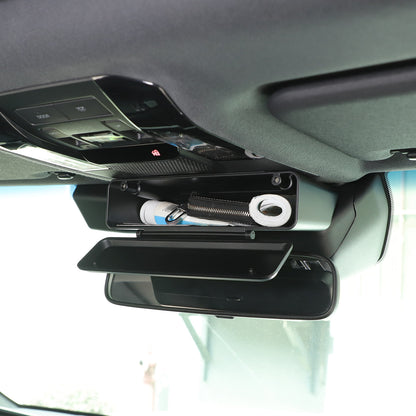 Interior Rearview Mirror Base Storage Box For Toyota Land Cruiser LC250 24+ US 14