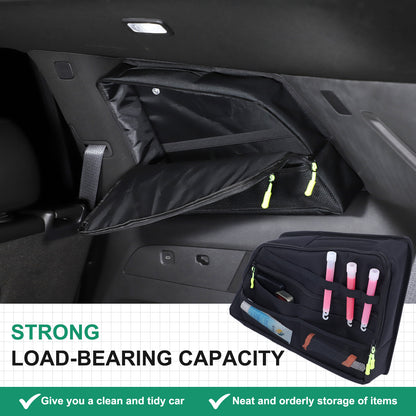 Rear Trunk Left Side Window Storage Bag Organizer For Cadillac XT6 20-24 10