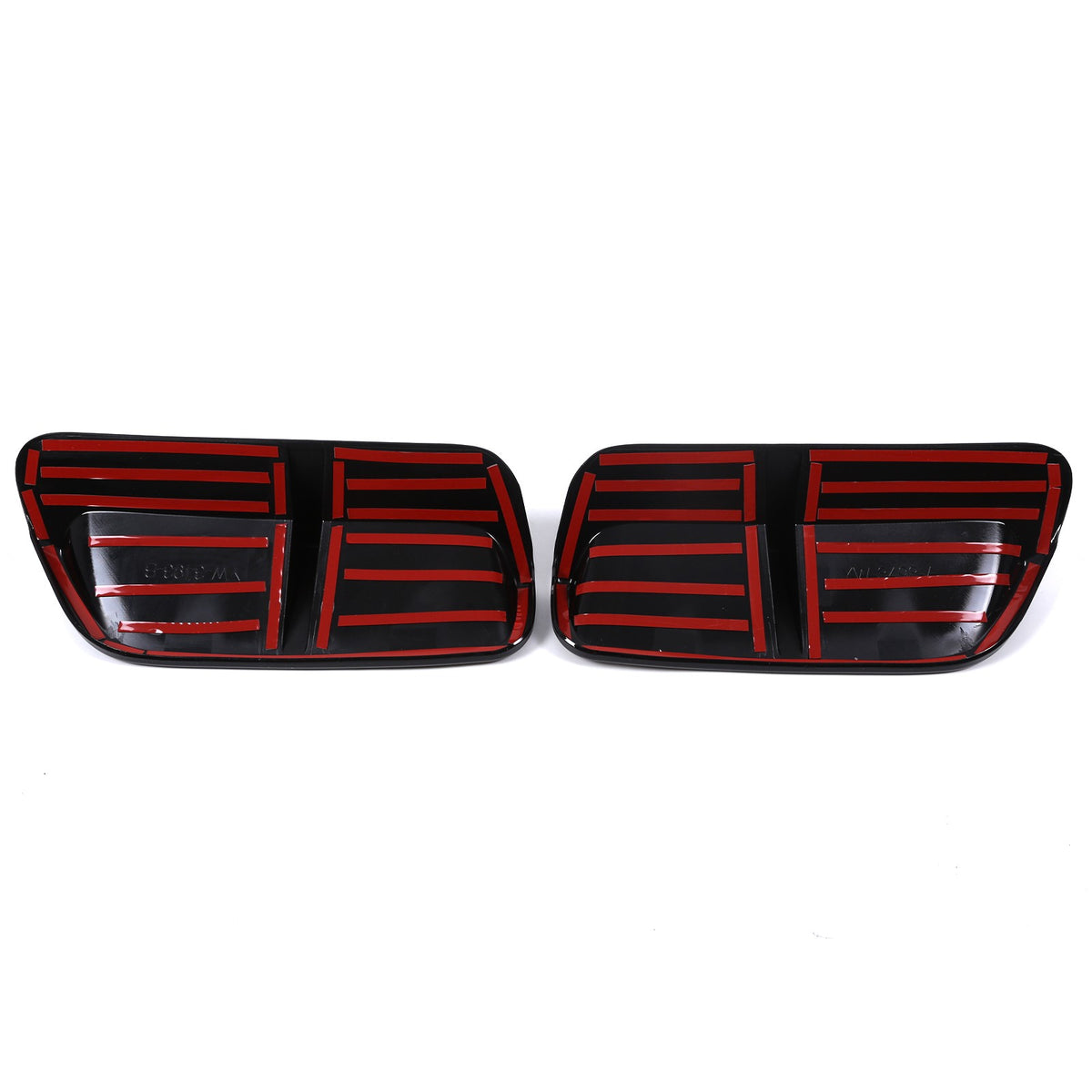 Piano Black Rear Lower Bumper Side Spoiler Trim For BMW X1 U12 23+ Sport US 10