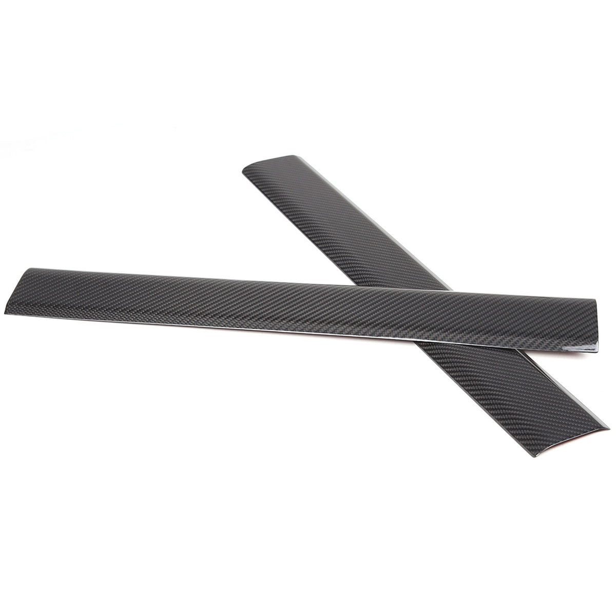 Real Dry Carbon Fiber Center Console Interior Trim Cover For Tesla Model S 23+ 40