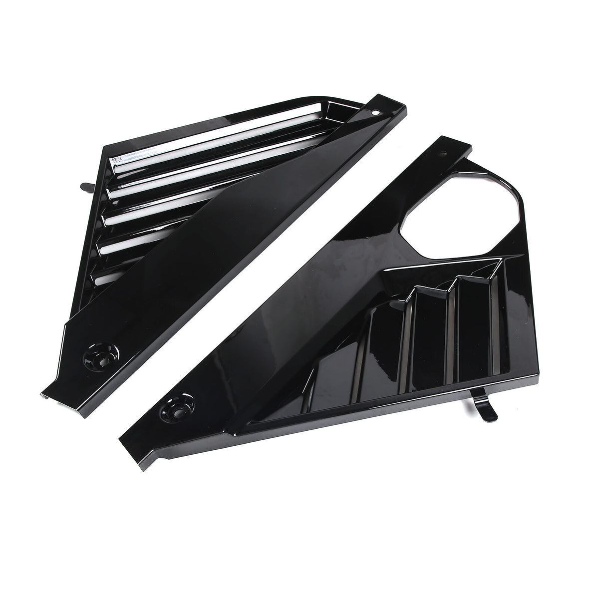 Glossy Black Engine Cover Engine Bay Panel Trim Cover For Corvette C8 2020-2026 8