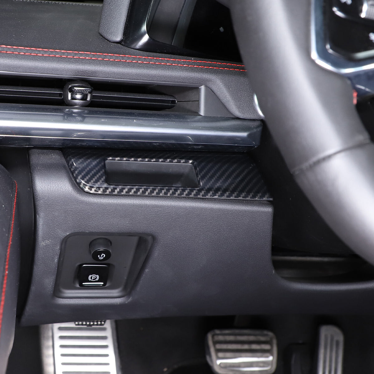 Carbon Fiber ABS Interior Full Decor Cover Trim Kit For Corvette C8 2020-2025 - Styles 6-10 51