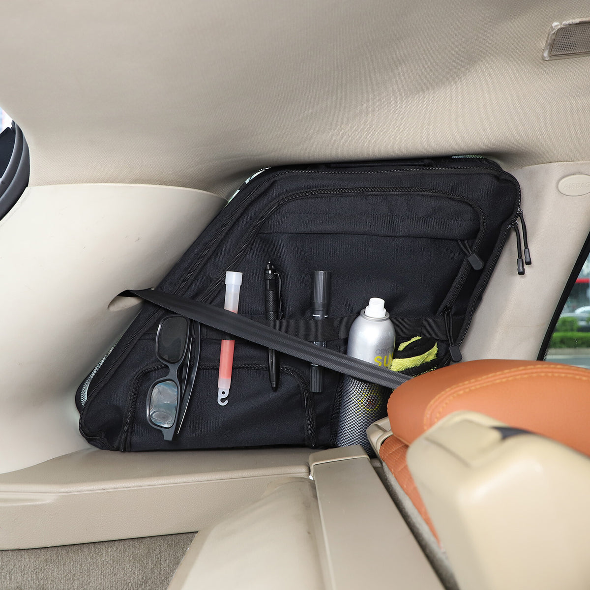 Car Trunk Side Window Storage Bag Tool Bag For Land Rover Range Rover Sport 2010 12