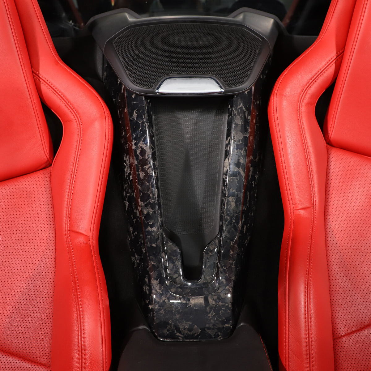 Forged Real Carbon Fiber Full Interior Set Cover Trim Kit For Corvette C8 20-25 - Variants 1-5 13
