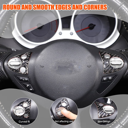 Soft Carbon Fiber Interior Center Console trim Sticker For Nissan Juke 2011-2019 44