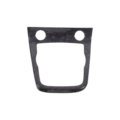 Forged Carbon fiber Center Gear Shift Panel Trim Frame for Jaguar F-type 13-22 3