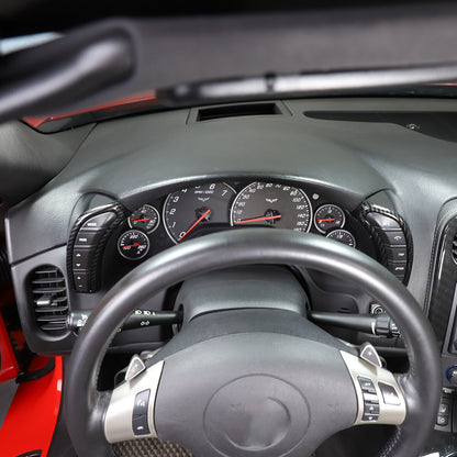 ABS Carbon Fiber Interior Decor Accessories Cover Trim For Corvette C6 2005-13 30