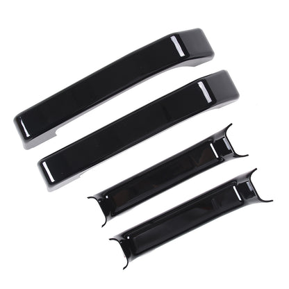 Piano Black Hood Air Deck Vent Grille Panel W Handle Trim For Hummer H2 03-09 US 5