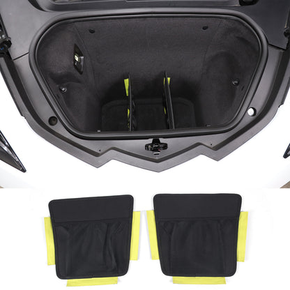 Center Console Seat Frunk Rear Trunk Storage Bag Tray For Corvette C8 20-26 65