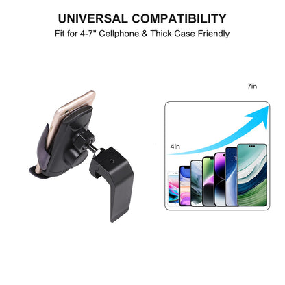 Wireless Navigation Screen Phone Mount Holder For Toyota LC250 Prado 2024+ 13
