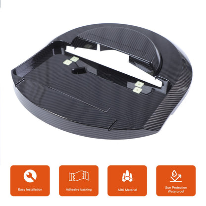 Carbon Spare Tire License Plate Base Cover For Hummer H2 2003-09 OE：25782333 US 12