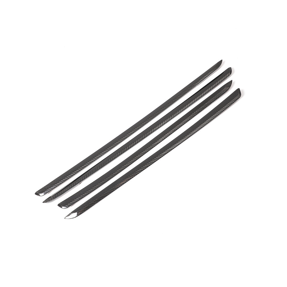 Real Carbon Fiber Inner Door Panel Strip Trim For BMW 3 4 Series GT 2013-2020 7