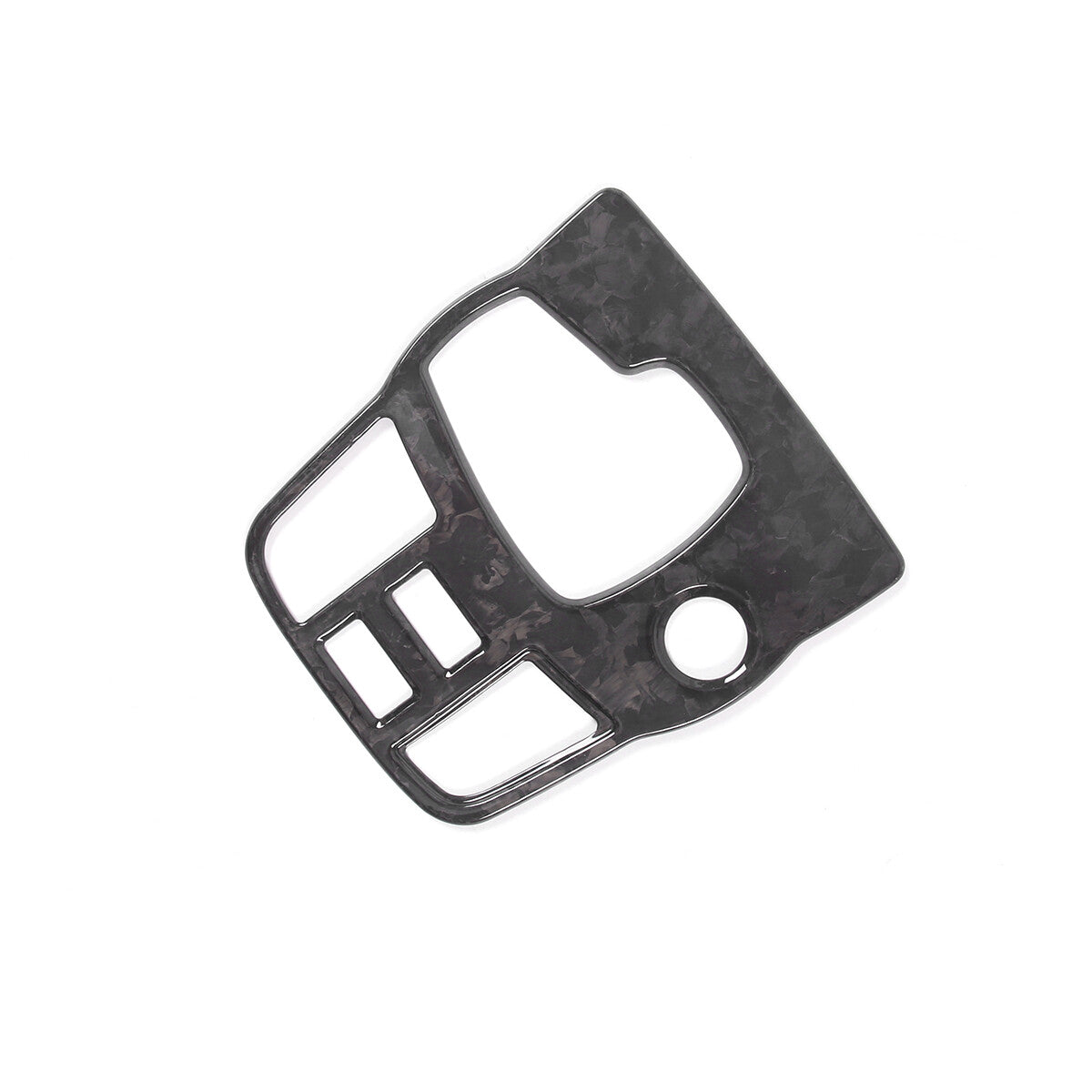 Forged Carbon Fiber Car Gear Shift Panel Cover Trim For Jaguar F-TYPE 2013-22 4