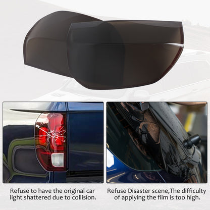 Transparent Gray Smoked Tail Light Cover Trim For Honda Ridgeline 2017+ US 22