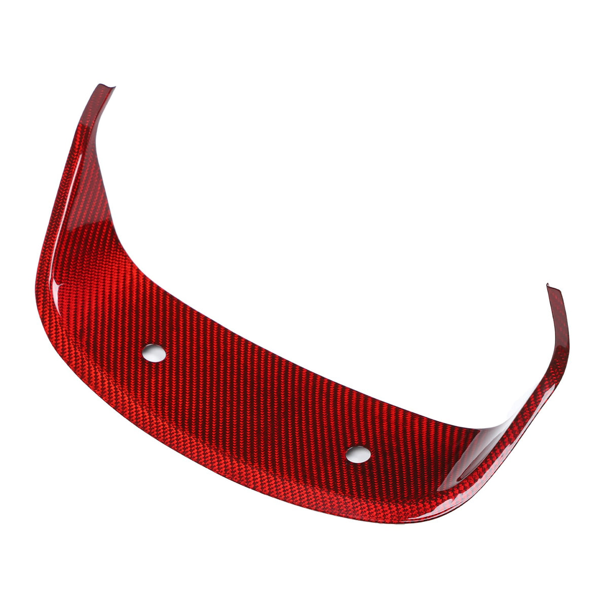 Red Real Carbon Fiber Dashboard Panel Frame For Toyota Supra A90 2019-22 8