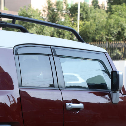 4PCS Weather Shields window visor Sun Visors For Toyot-a FJ CRUISER 2007-2021 8