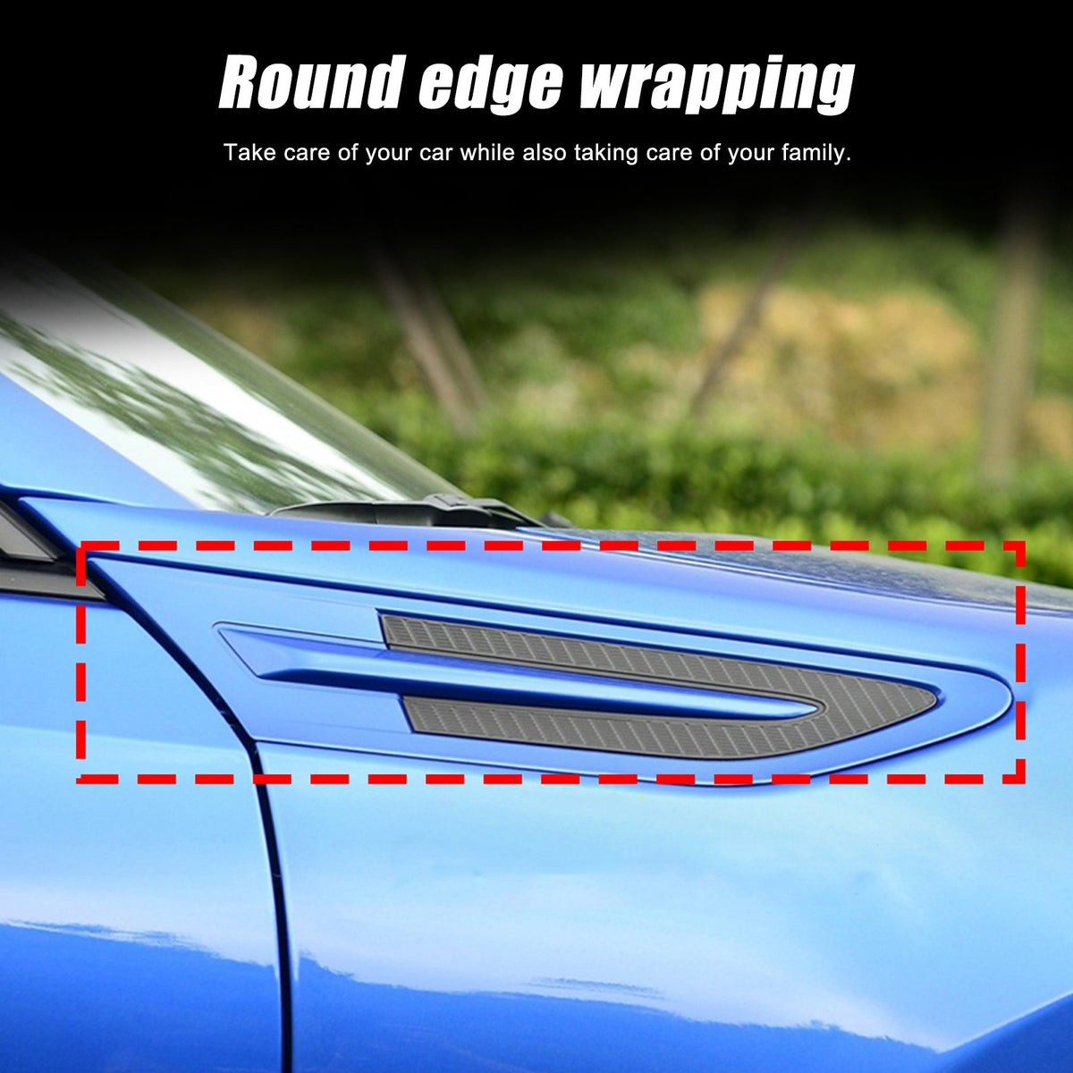 Real Carbon Fiber Side Fender Airvent Trim For Toyota 86 16-20/Subaru BRZ 12-20 4
