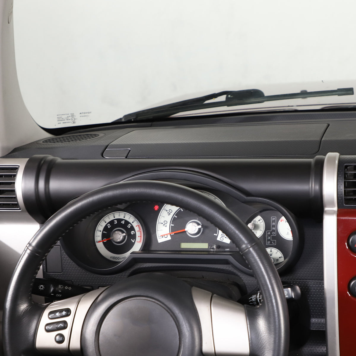 Matte Black ABS Interior Full Set Cover Trim Kit Set For FJ Cruiser 2007-2021 31