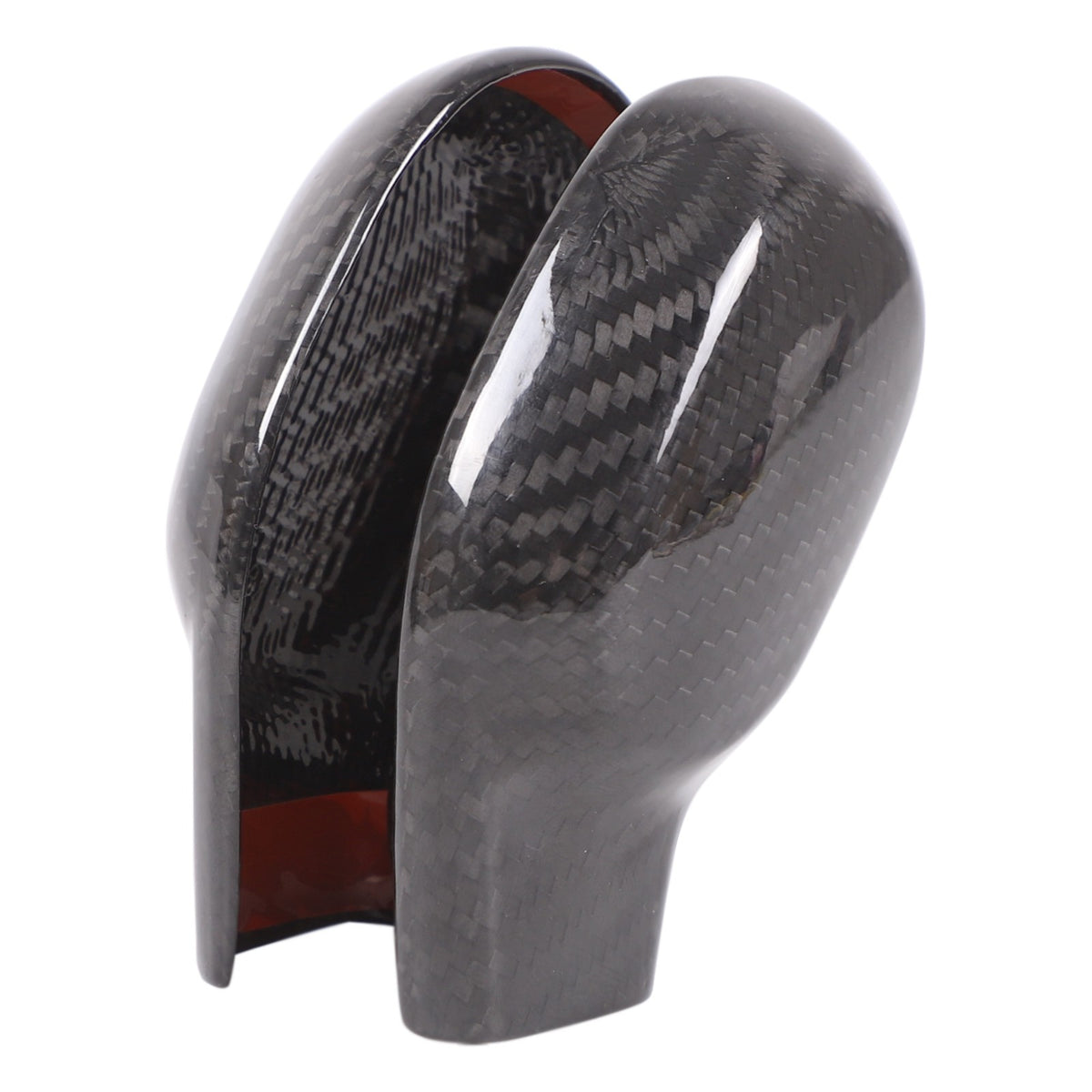 Real Carbon Fiber Gear Shift Knob Trim Cover For LR Discovery 3 4 L319 2004-2012 10