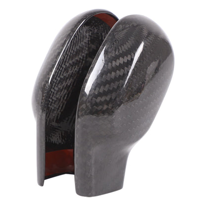 Real Carbon Fiber Gear Shift Knob Trim Cover For LR Discovery 3 4 L319 2004-2012 10
