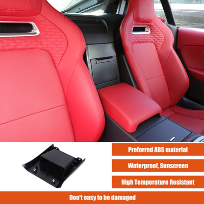 Center Conosle Back Storage Box Trim Cover For Jaguar F-TYPE Coupe 2013-24 US 15