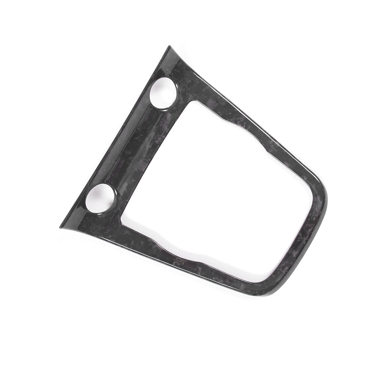 Forged Carbon fiber Center Gear Shift Panel Trim Frame for Jaguar F-type 13-22 5