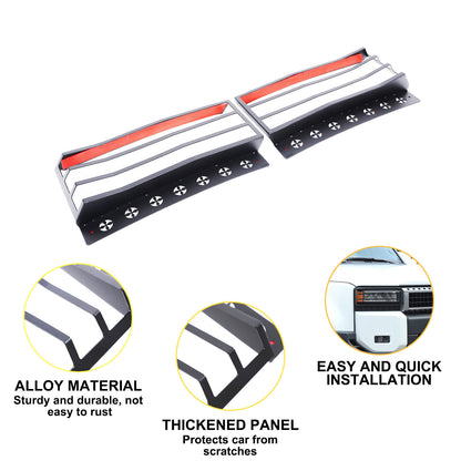 Front Headlight protection net cover trim For Toyota Land Cruiser LC250 24+ US 23