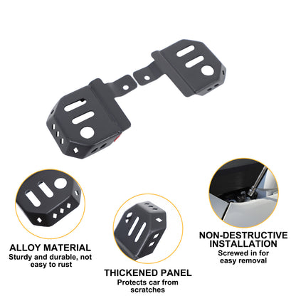 Hood Hinge A-Pillar LED Light Bracket Mount For Toyota Land Cruiser LC250 2024+ 13