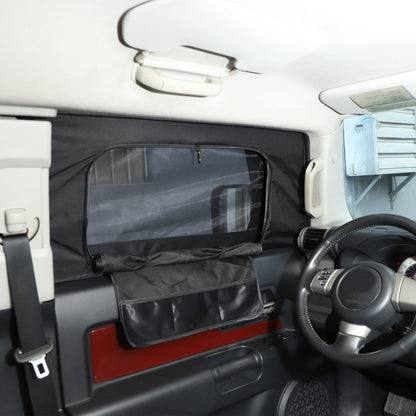 Front Door Window Sun Shade Cover For Toyota FJ Cruiser 2007-2021 10