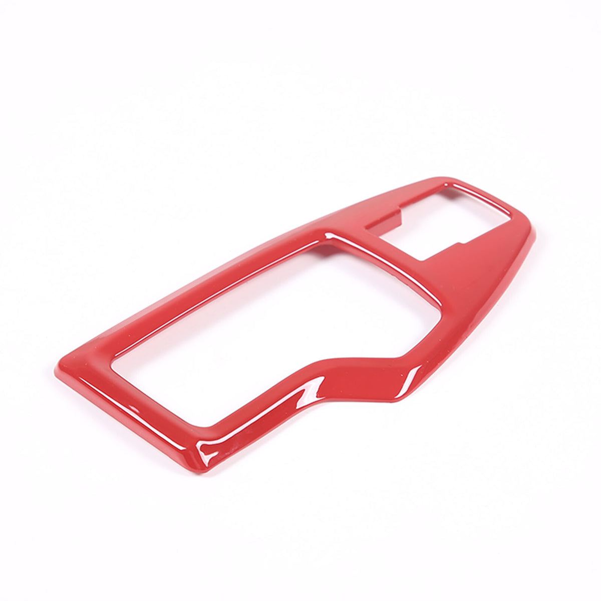 ABS Red Center Console Gear Shifter Panel Cover for Subaru WRX VB AT 2022-24 3