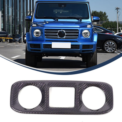 Real Carbon Fiber Center air outlet Trim Cover For Benz W463 G550 G63 19-20 14