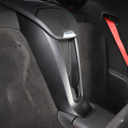 Matte Black ABS Full Interior Set Cover Trim Kit For Corvette C8 2020-25 - Styles 6-10 52