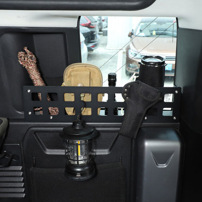 Trunk Side Window Storage Fence Molle Panel For LR Defender L663 110 20+ US 16
