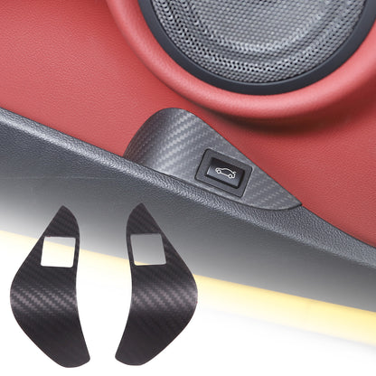 Matte Real Carbon Fiber Interior Trim Cover Accessories For Toyota Supra A90 19+ 38