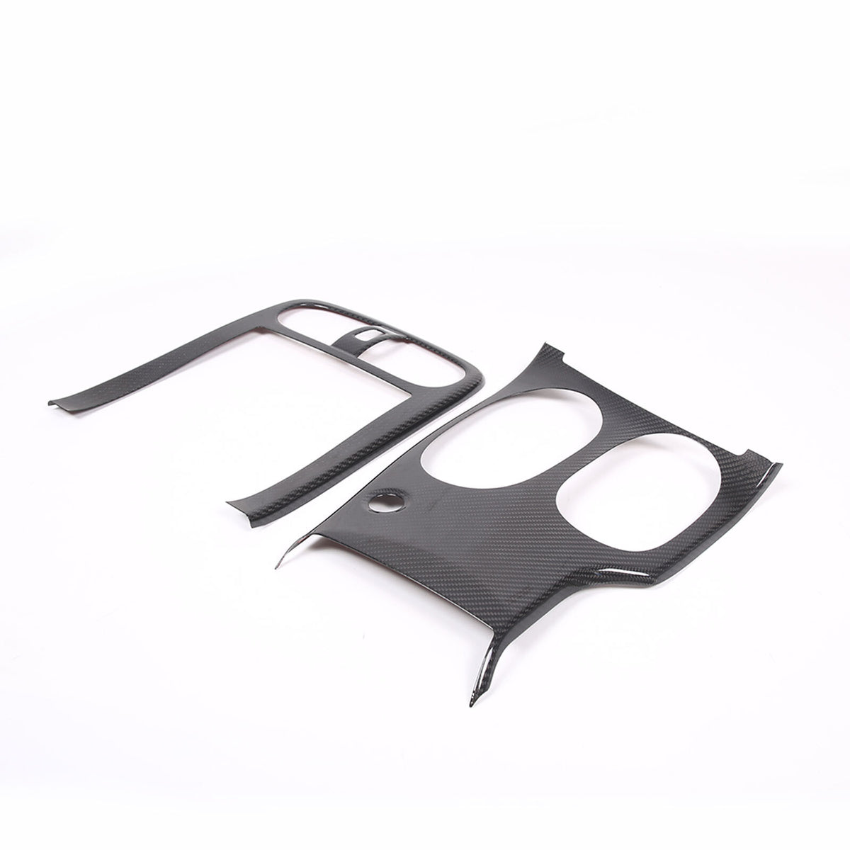 Real Carbon Fiber Interior Full Center Console Trim Set For Corvette C6 2005-13 13