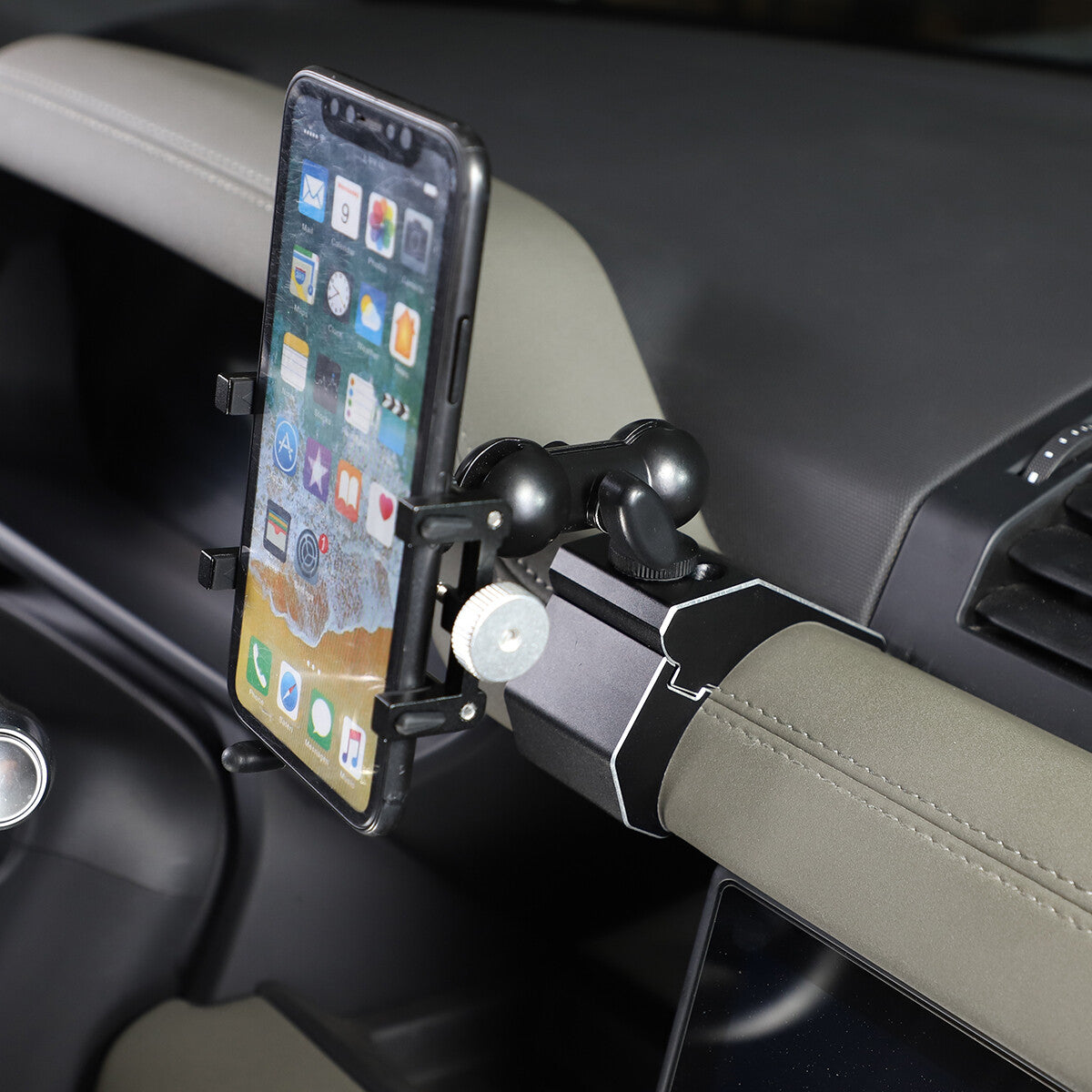 Car Driver Side Mobile Phone Holder For Land Rover Defender 90 20-22 3