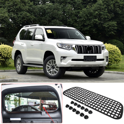 Tailgate Storage Trunk Cargo Shelf Molle Panel for Land Cruiser Prado 2010-23 10